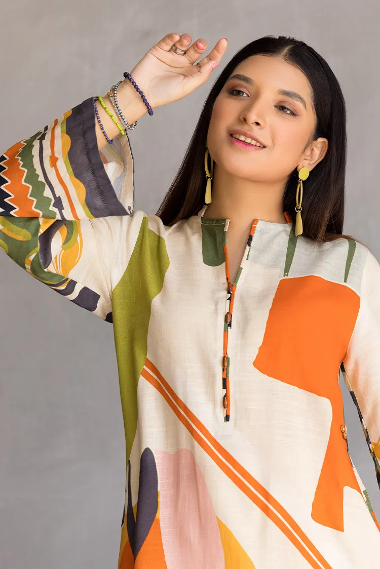 1-PC Stitched Khaddar Kurti