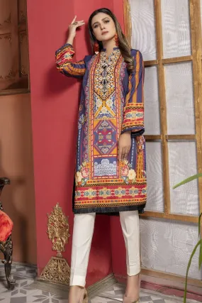 1-PC Stitched Lawn Kurti