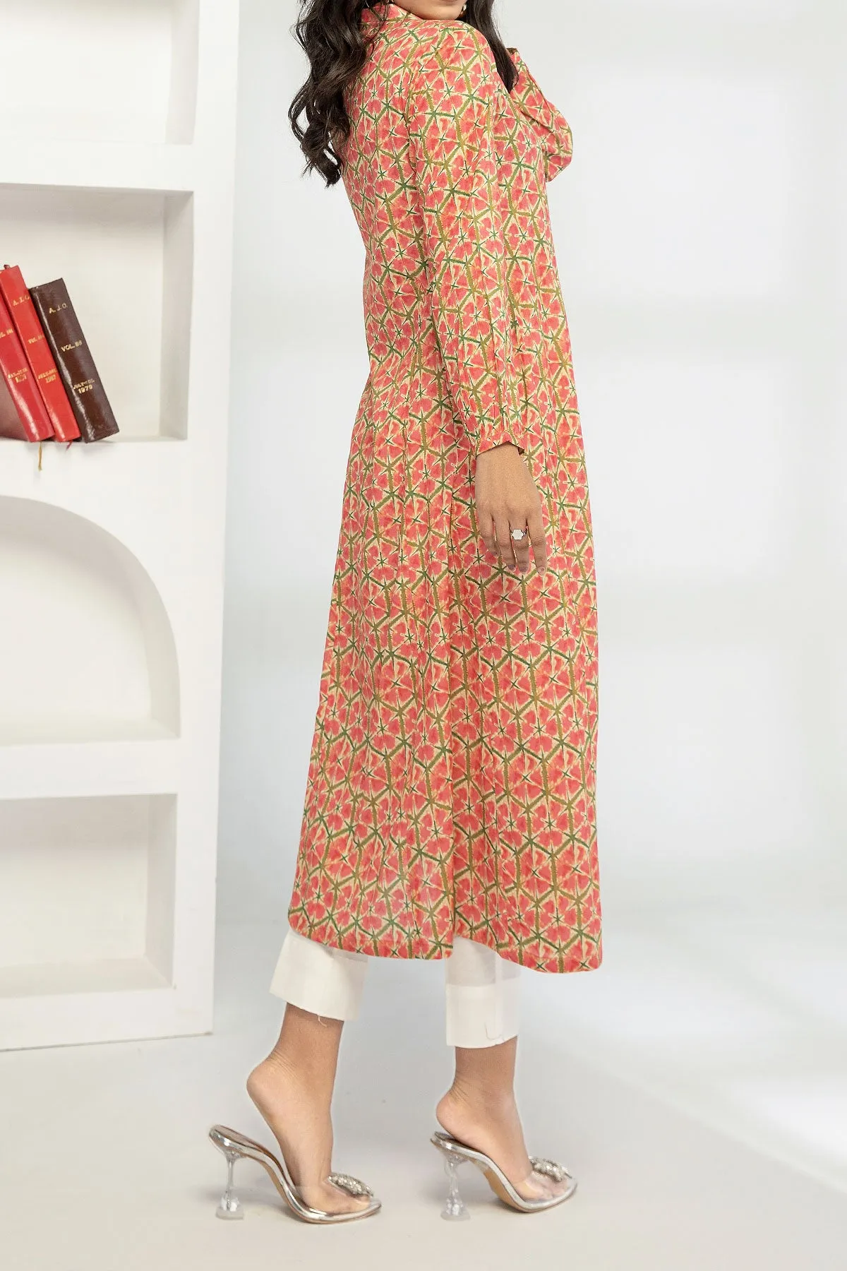 1 PIECE DIGITAL PRINT KURTI | DPCK-137