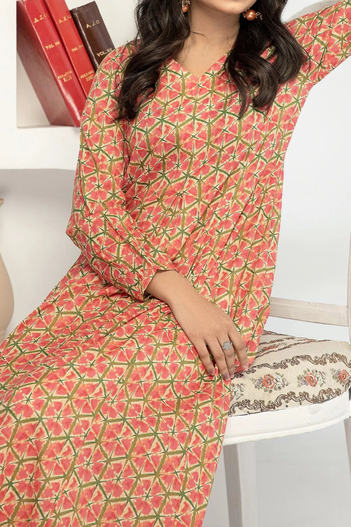 1 PIECE DIGITAL PRINT KURTI | DPCK-137