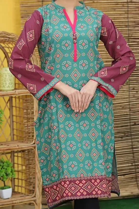 1 PIECE DIGITAL PRINT KURTI | DPKHK-05