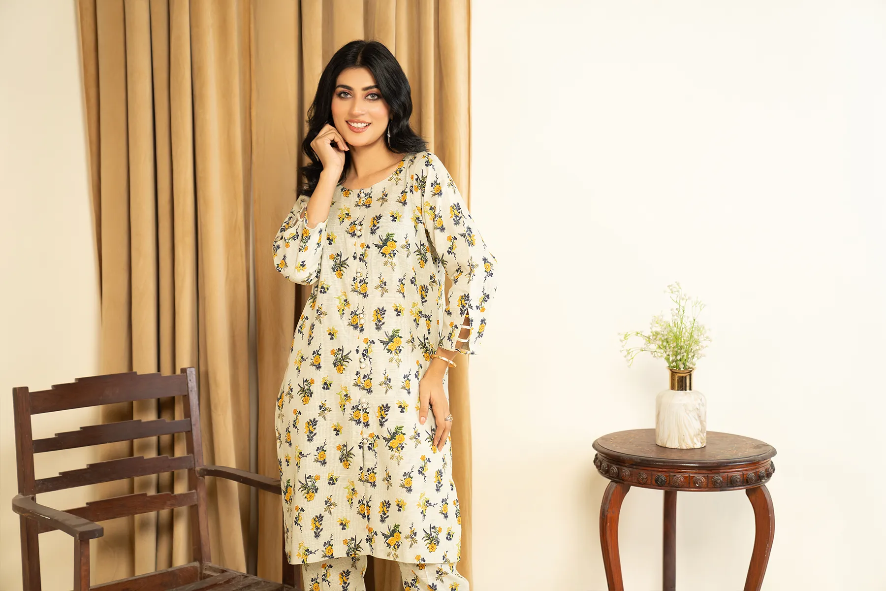 1PC Digital Khaddar Kurti 07