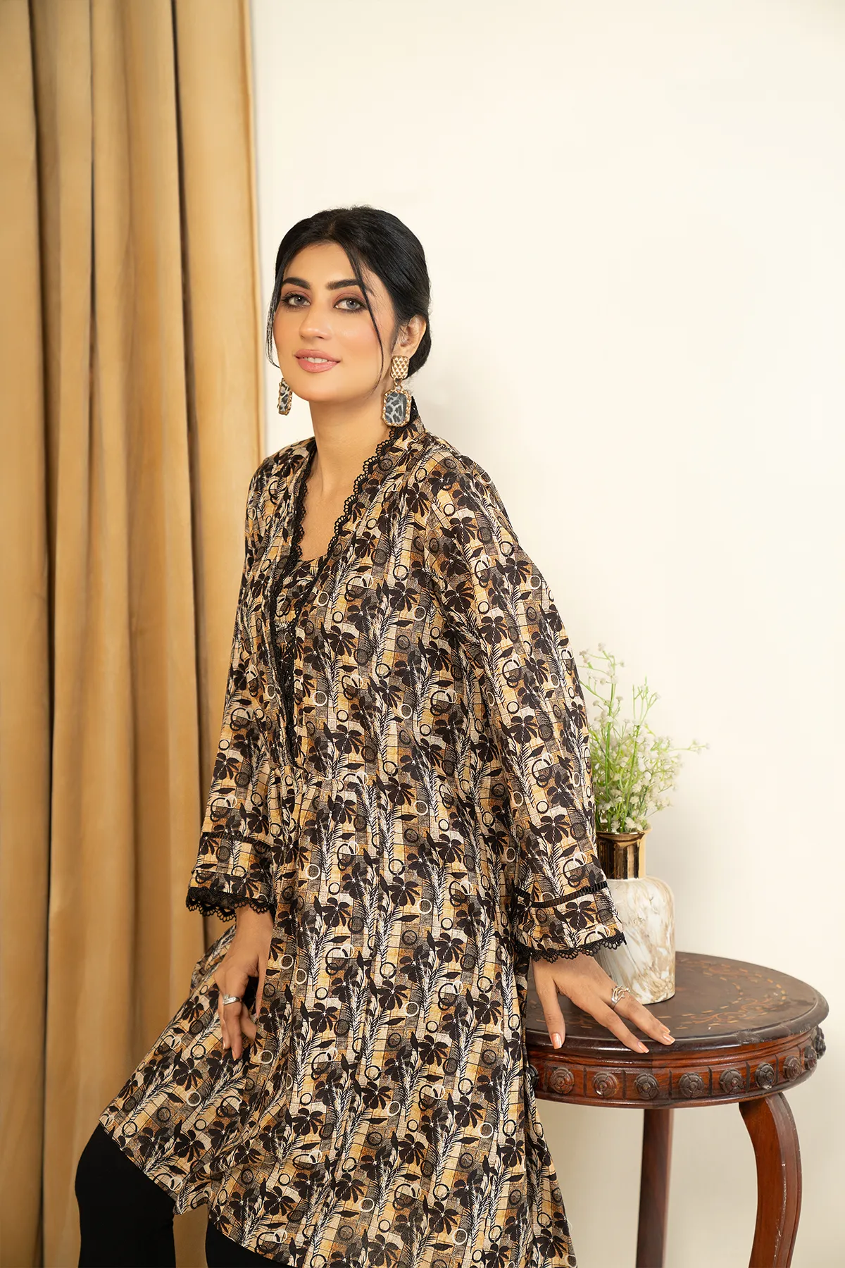 1PC Digital Khaddar Kurti 09