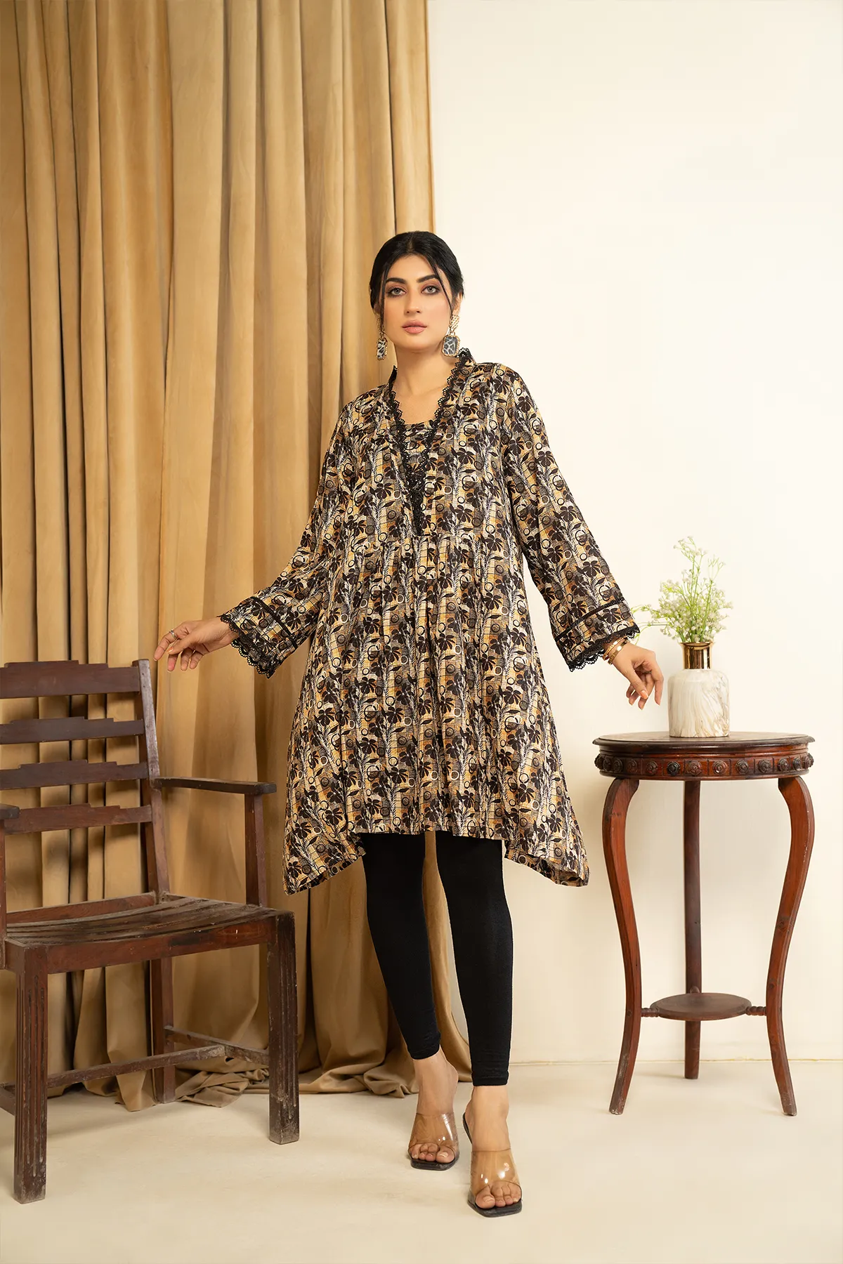 1PC Digital Khaddar Kurti 09