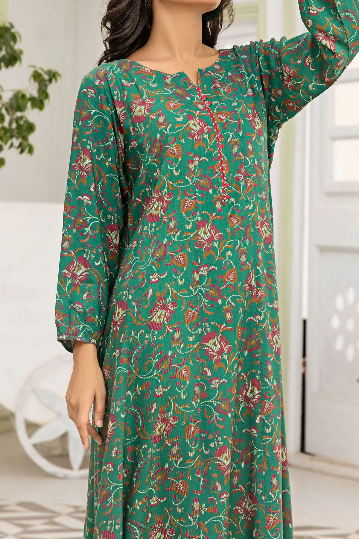 1PIECE DIGITAL PRINT LINEN KURTA  | DPLK-63