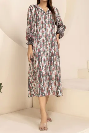 1PIECE DIGITAL PRINT LINEN KURTA  |  DPLK-82