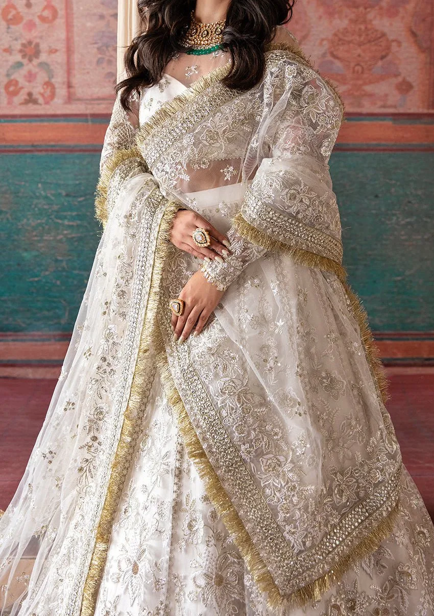 Afrozeh Khazina Pakistani Net Lehenga Choli