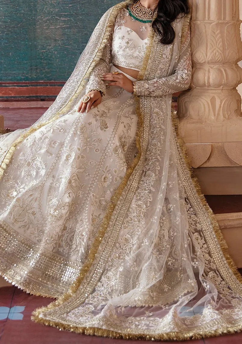 Afrozeh Khazina Pakistani Net Lehenga Choli