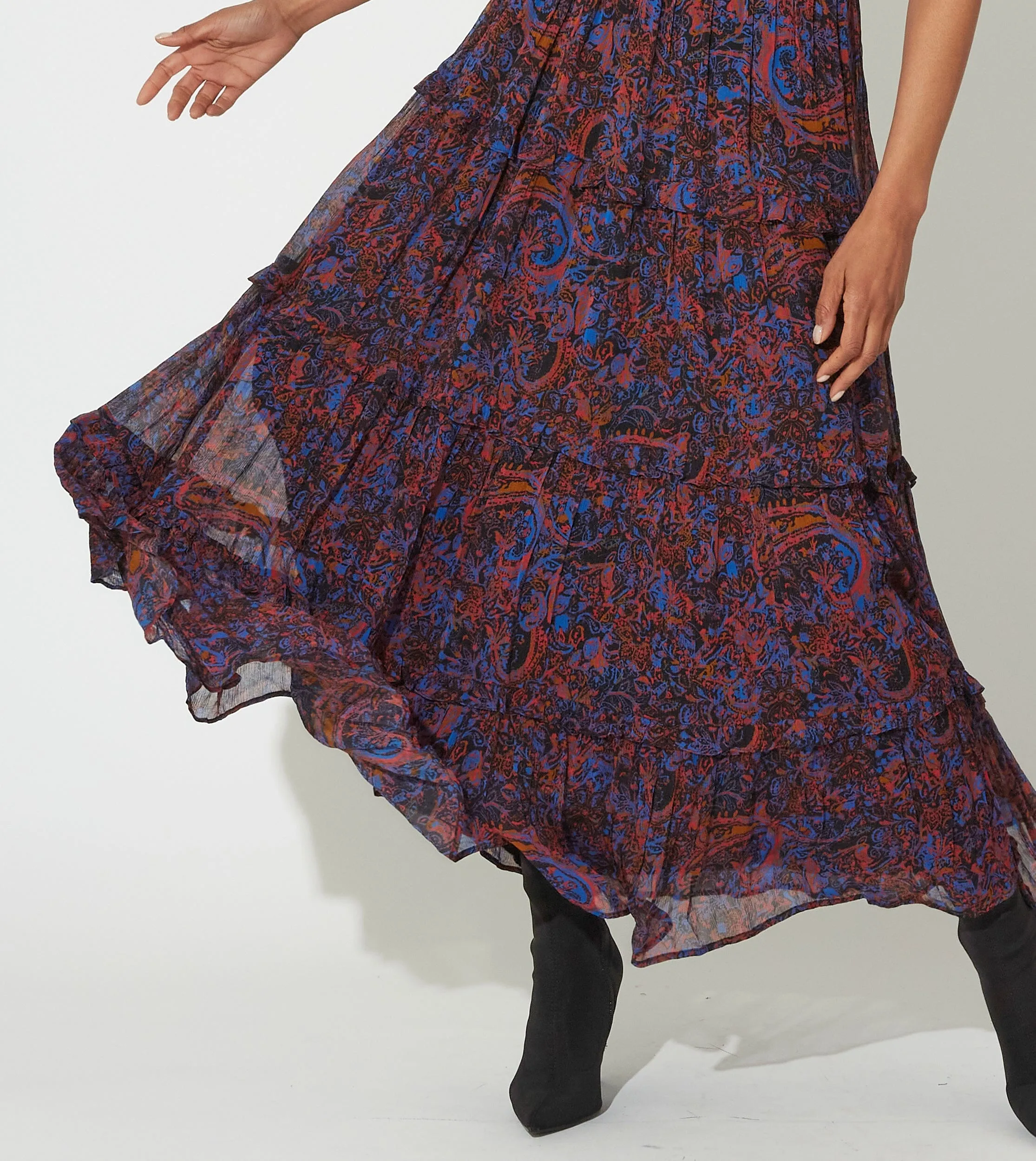 Alessia Midi Dress | Retrograde Paisley