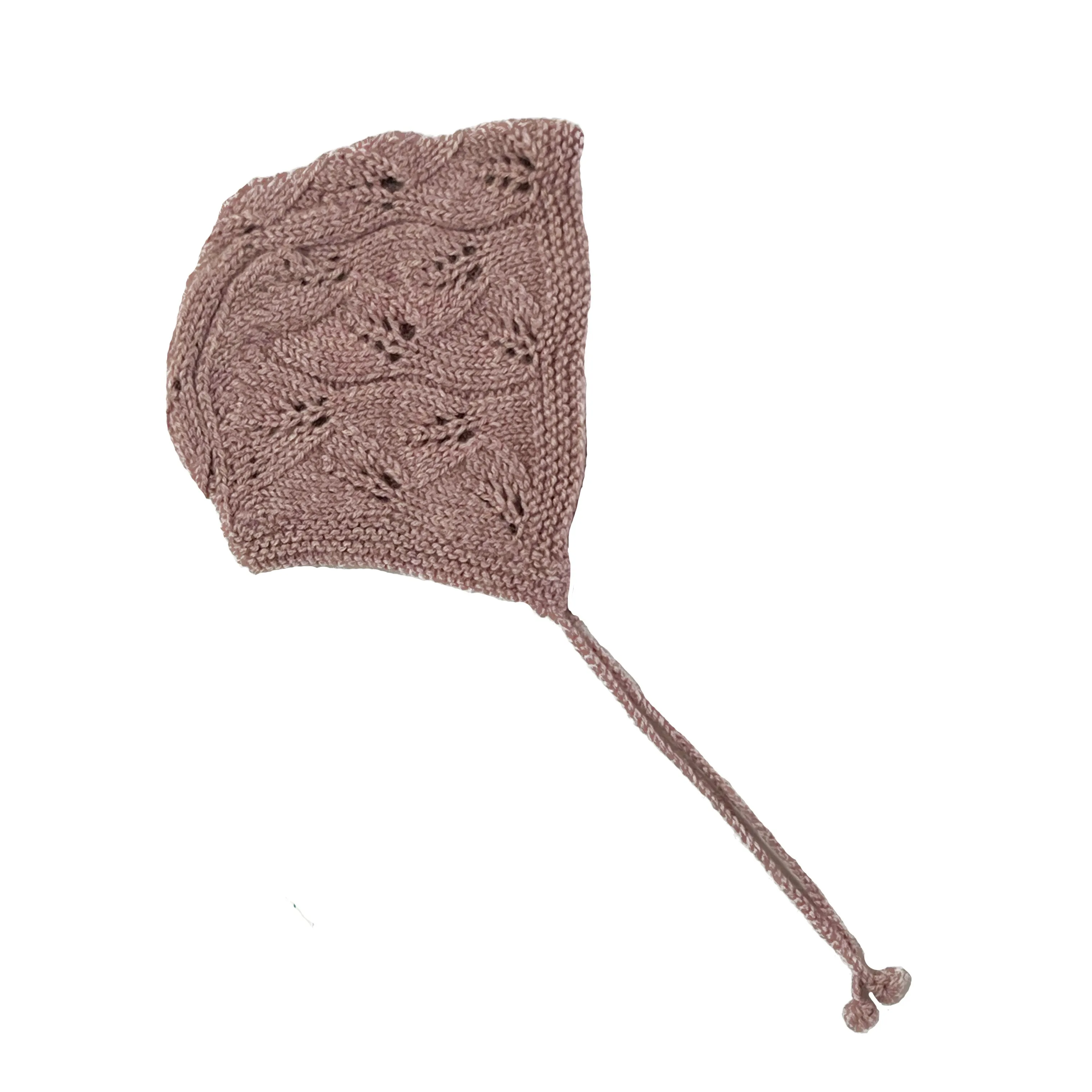 Alpaca Leaf Bonnet