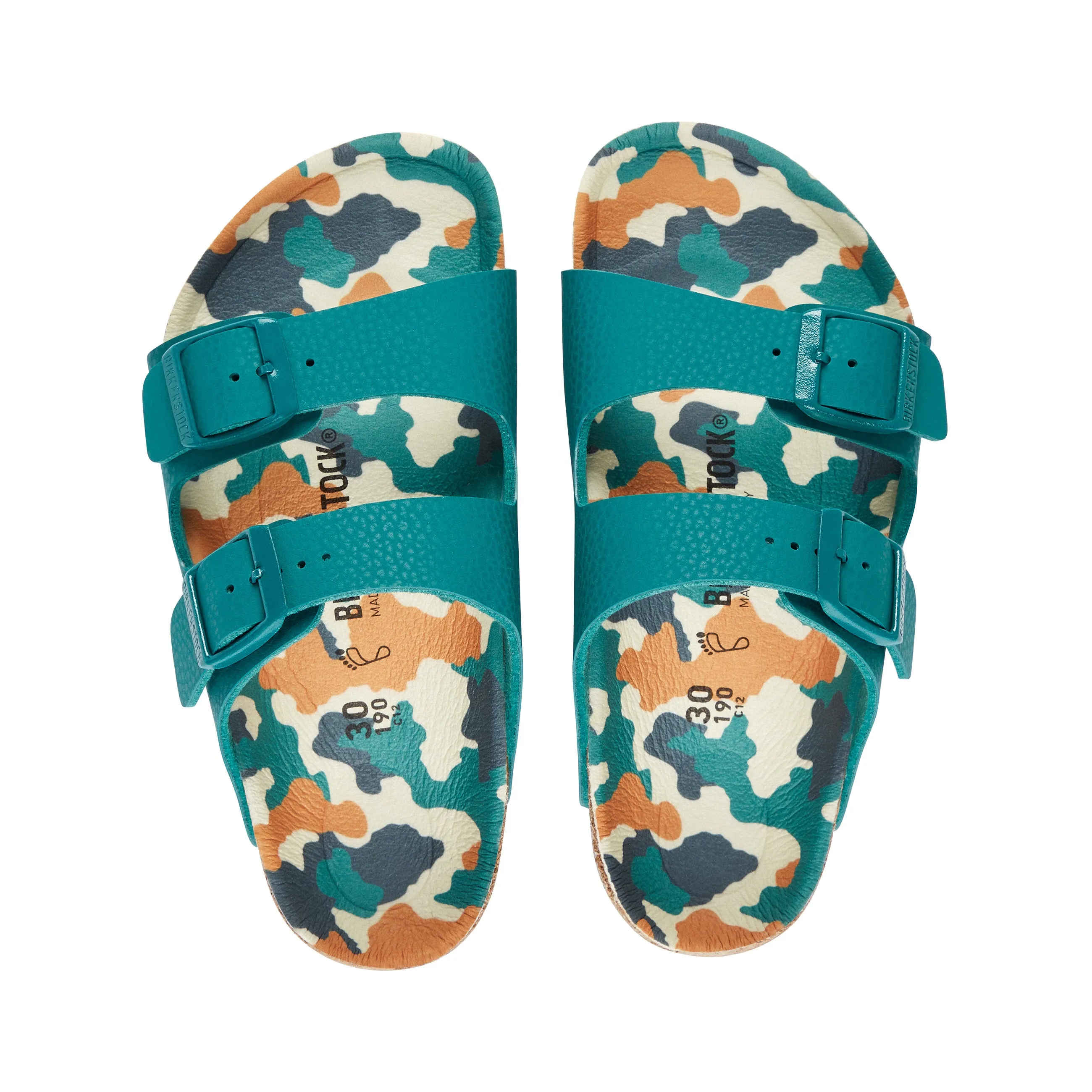 Arizona Kids Camo Dark Teal Birko-Flor