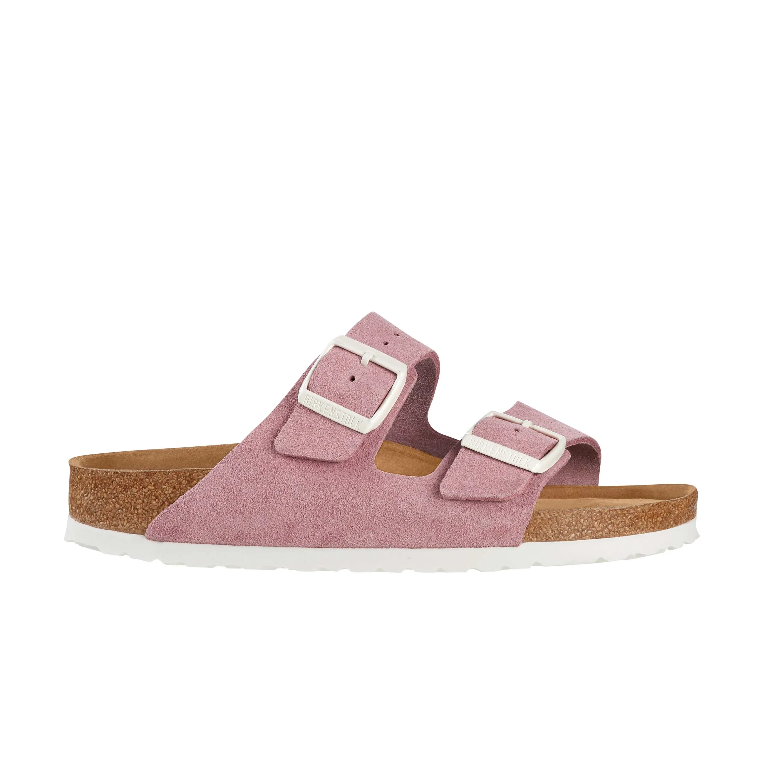 Arizona SFB Rose Suede Leather White Buckles