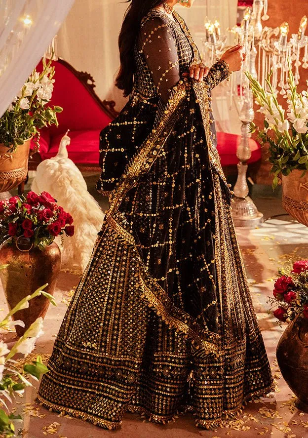 Asim Jofa Jaan-e-jahan Pakistani Chiffon Anarkali