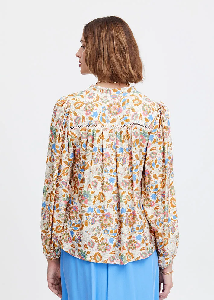 Atelier Rêve Avril Bluse - French Mood Flower Print