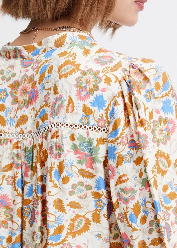 Atelier Rêve Avril Bluse - French Mood Flower Print