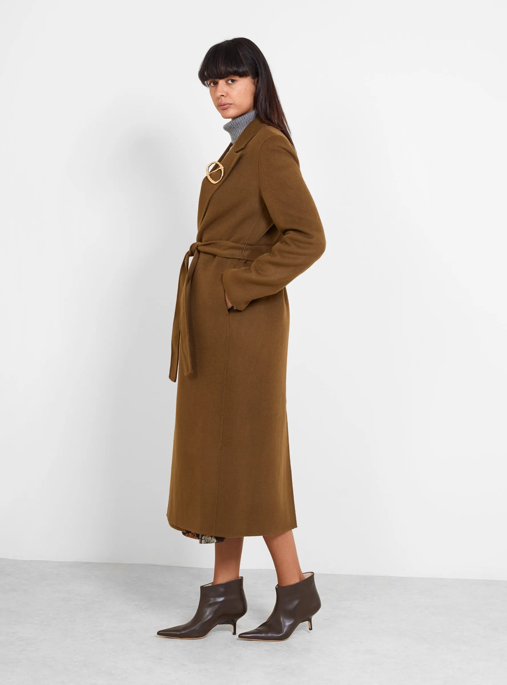 Ava Coat Chestnut