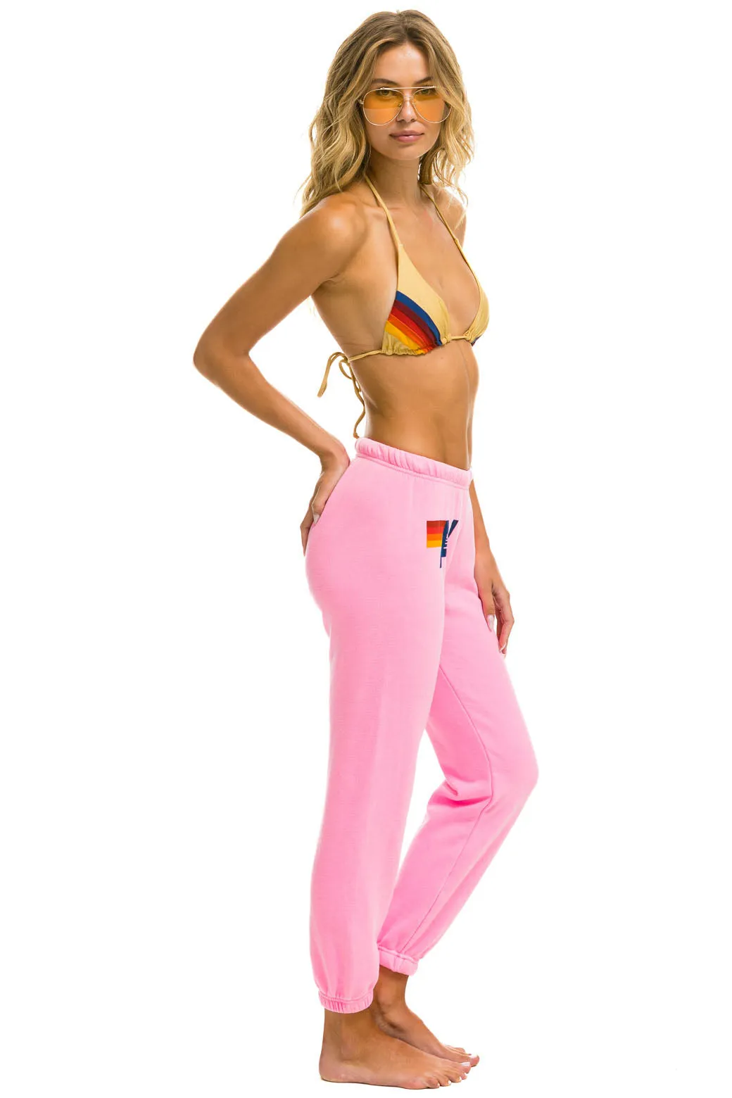 AVIATOR NATION Neon pink SWEATPANTS