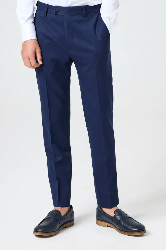 Axel 2 Piece Tuxedo - Navy Wool Stretch