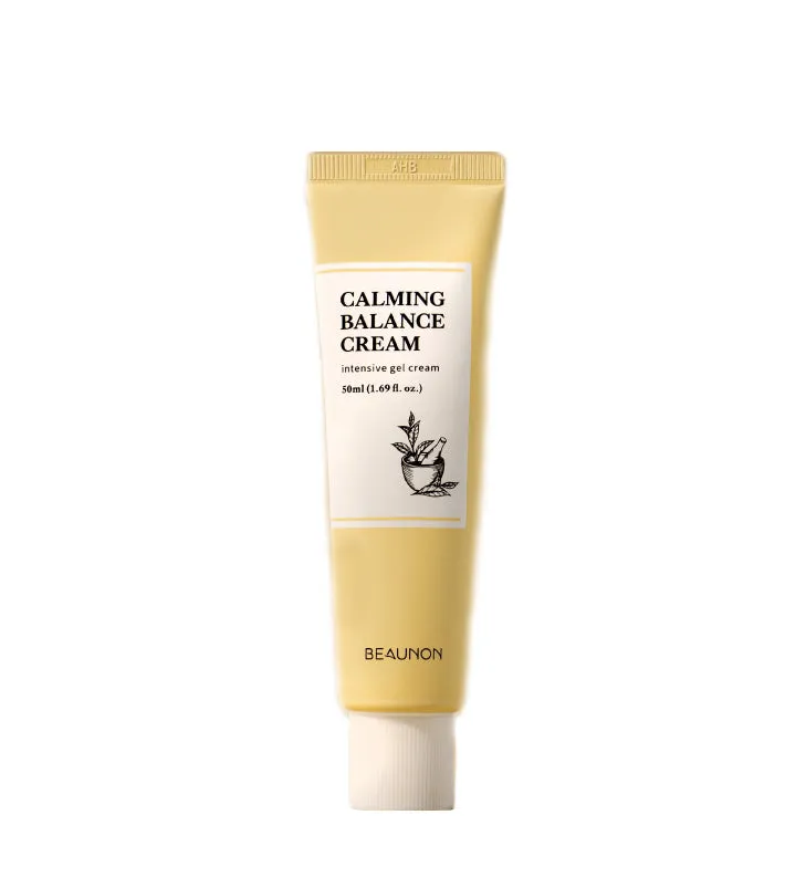 Beaunon Calming Balance Creams 50ml Facial Soothing Moisture Skincare Korean Best Popular Selling Beauty soothes hyaluronic acid Red Spot Cosmetics