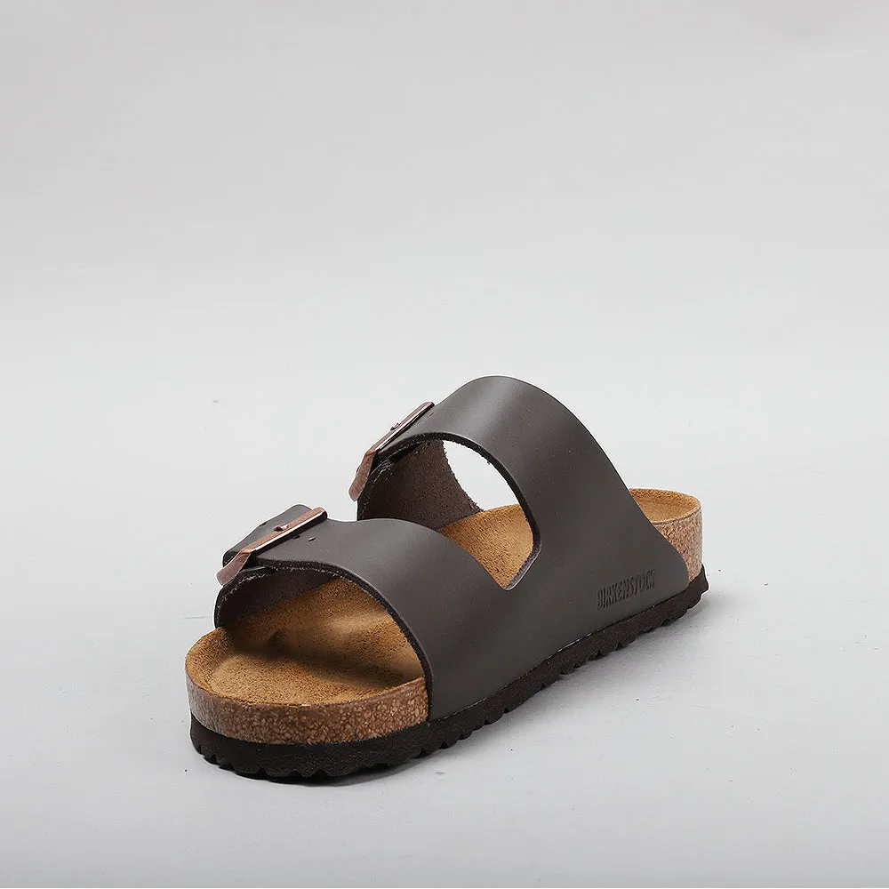 BIRKENSTOCK ARIZONA 51101 BROWN SMOOTH LEATHER