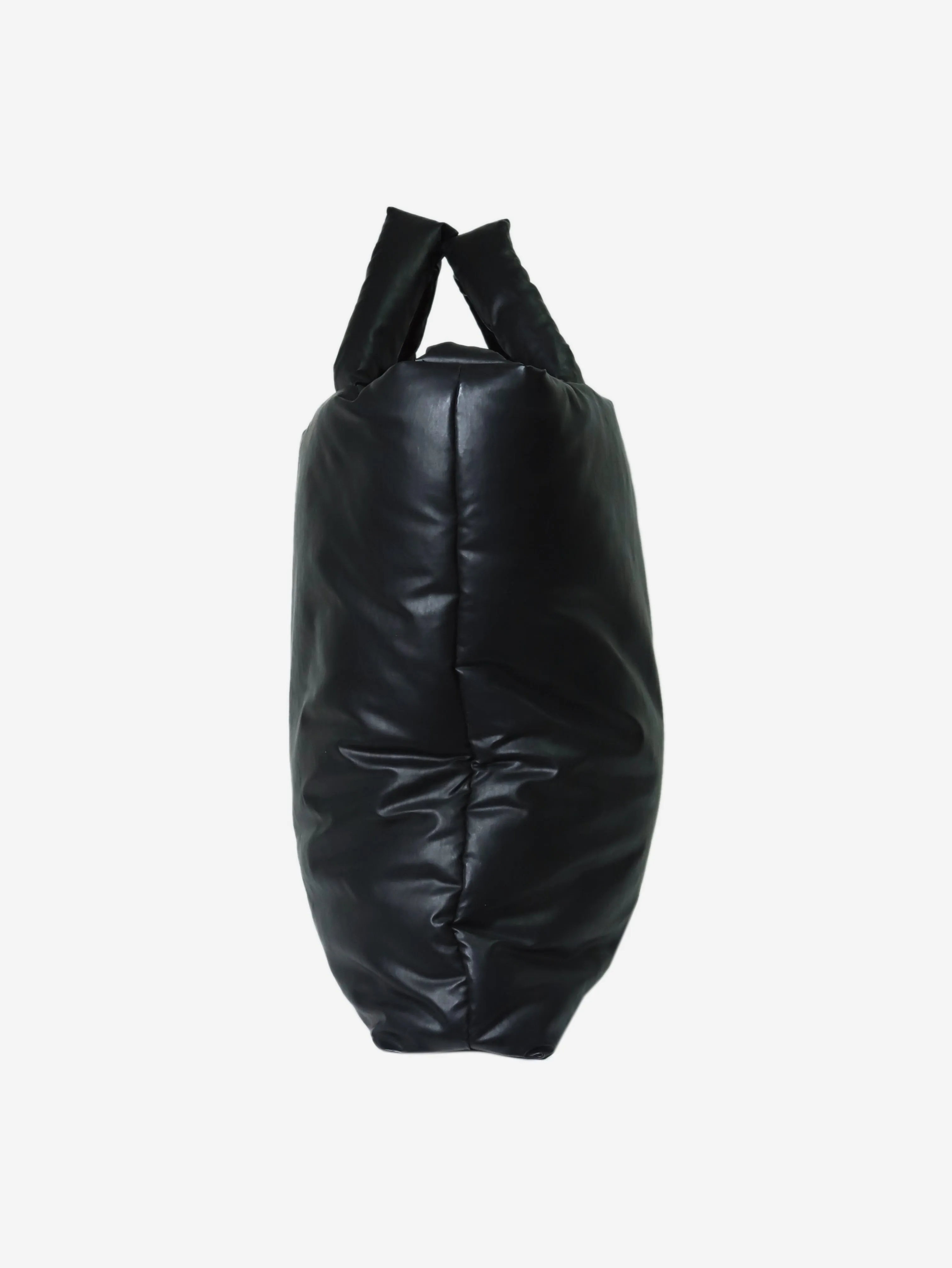 Black large puffer bag