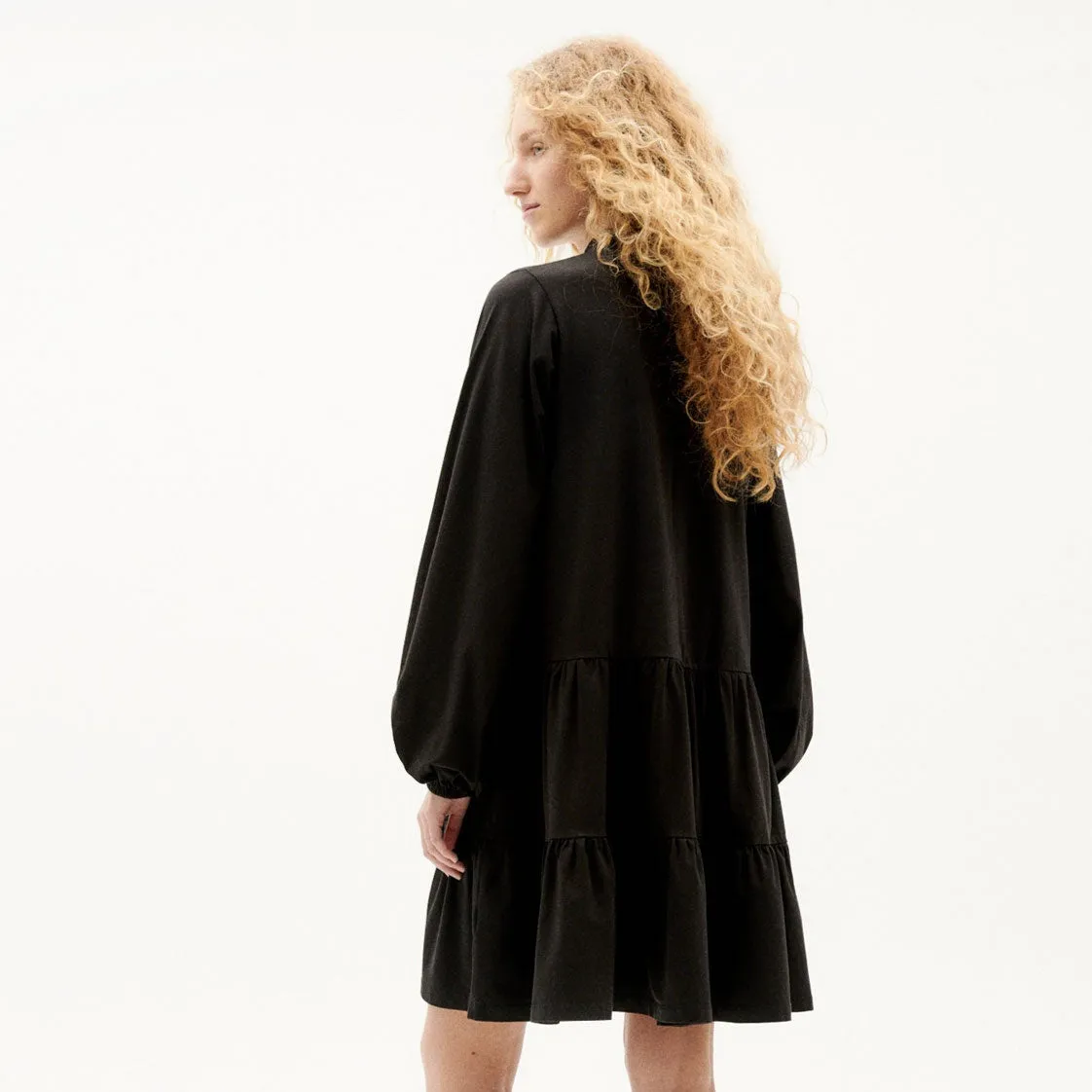 Black Liliana Dress Organic Cotton