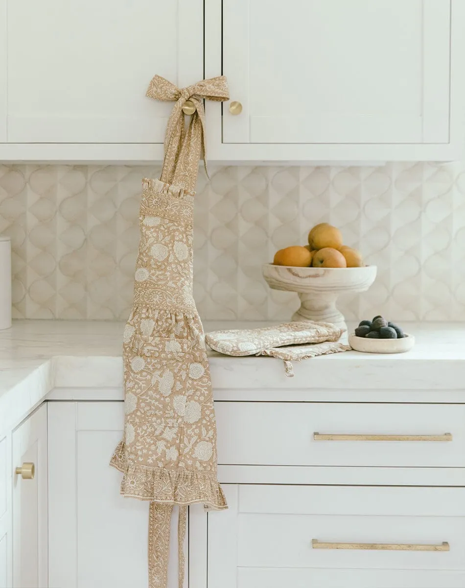 Block Print Apron | Clemente