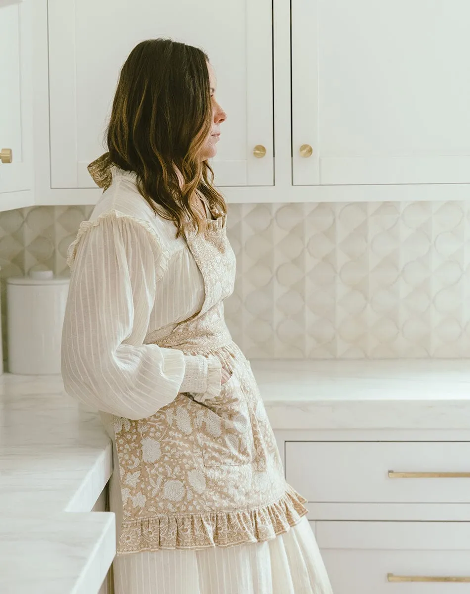 Block Print Apron | Clemente