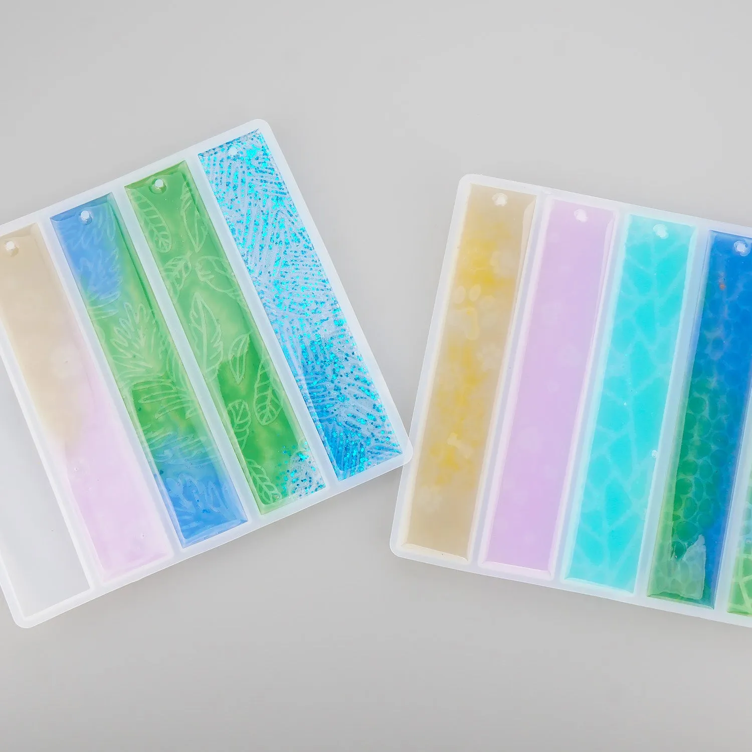 Bookmark Silicone Molds for Resin,Silicone kit,Epoxy resin,Cat paw,Leaves resin crafts