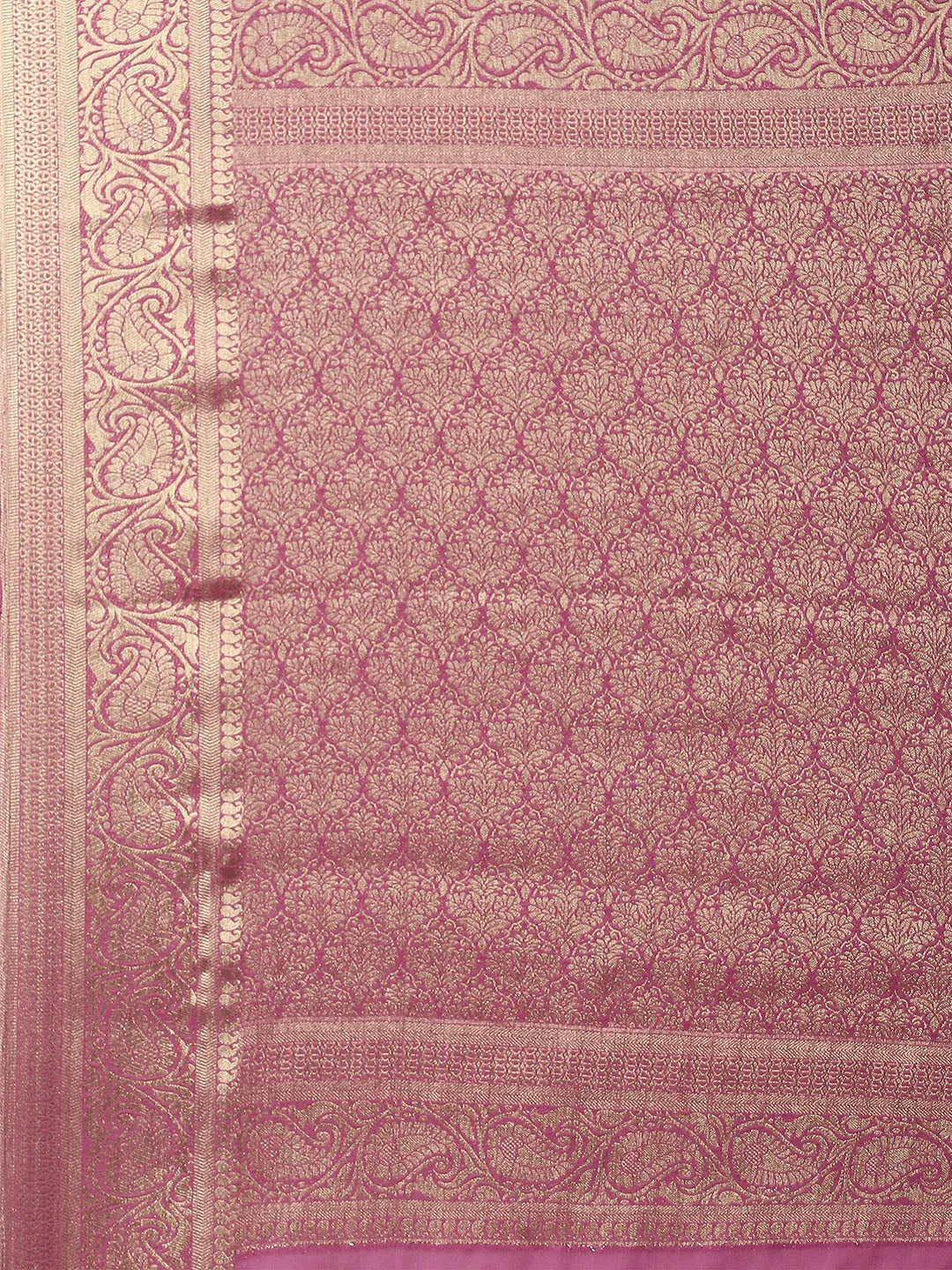 Brocade Woven Georgette Saree