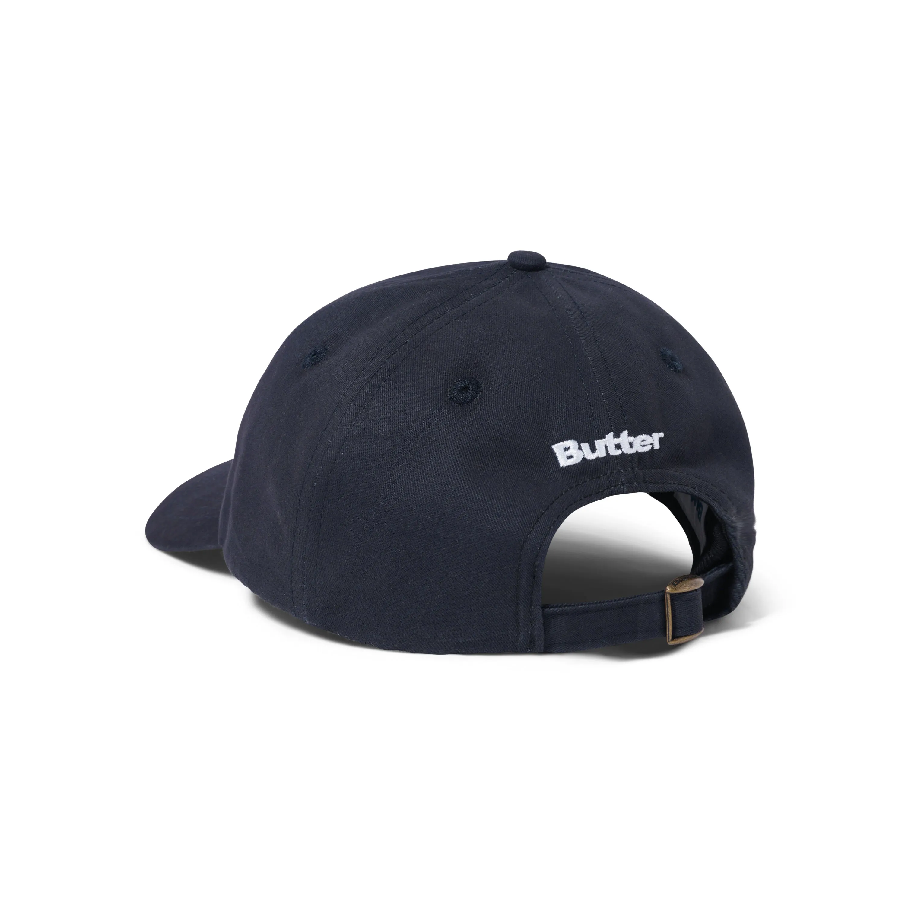 Butter Goods B Logo 6 Panel Cap Navy