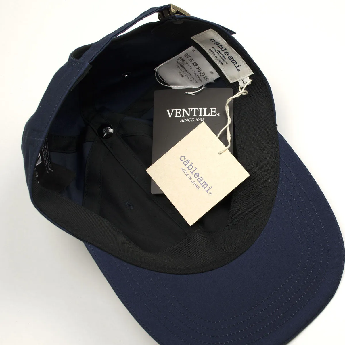 cableami - 60/2 Ventile 6-Panel Cap - Navy