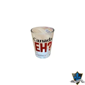 Canada EH maple leaf Shot glass