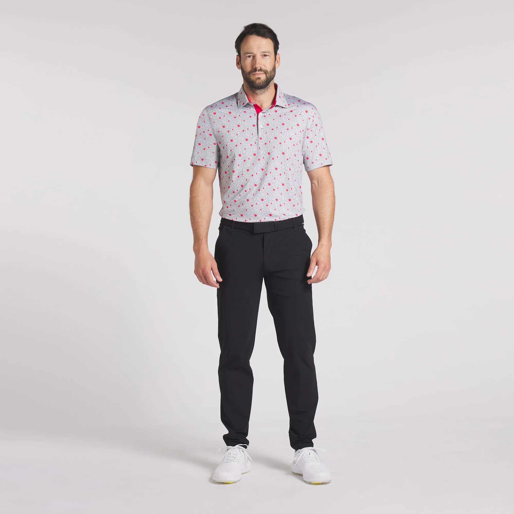 Canada Maple Dot Golf Polo