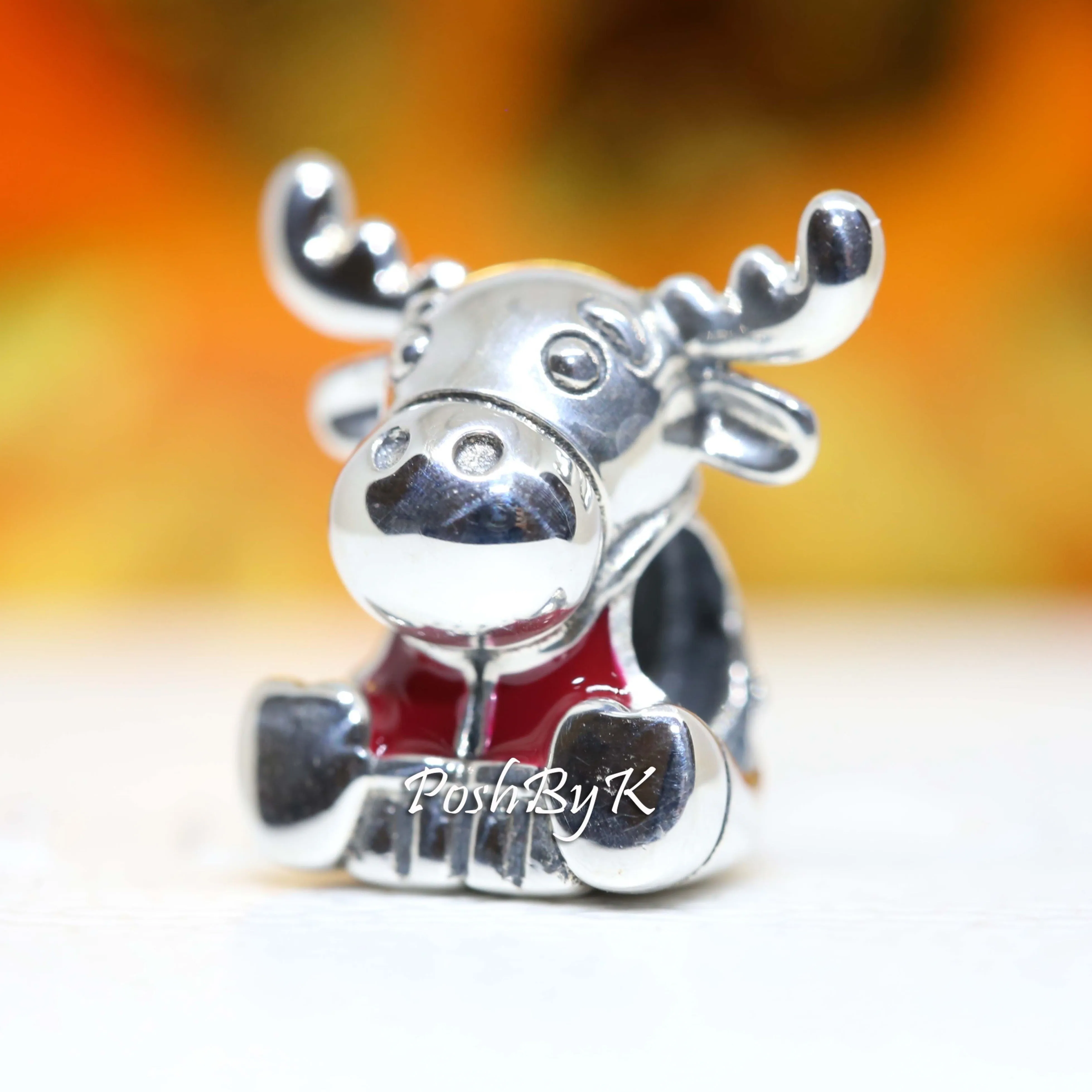 Canada Moose Maple Leaf Charm 798931C01