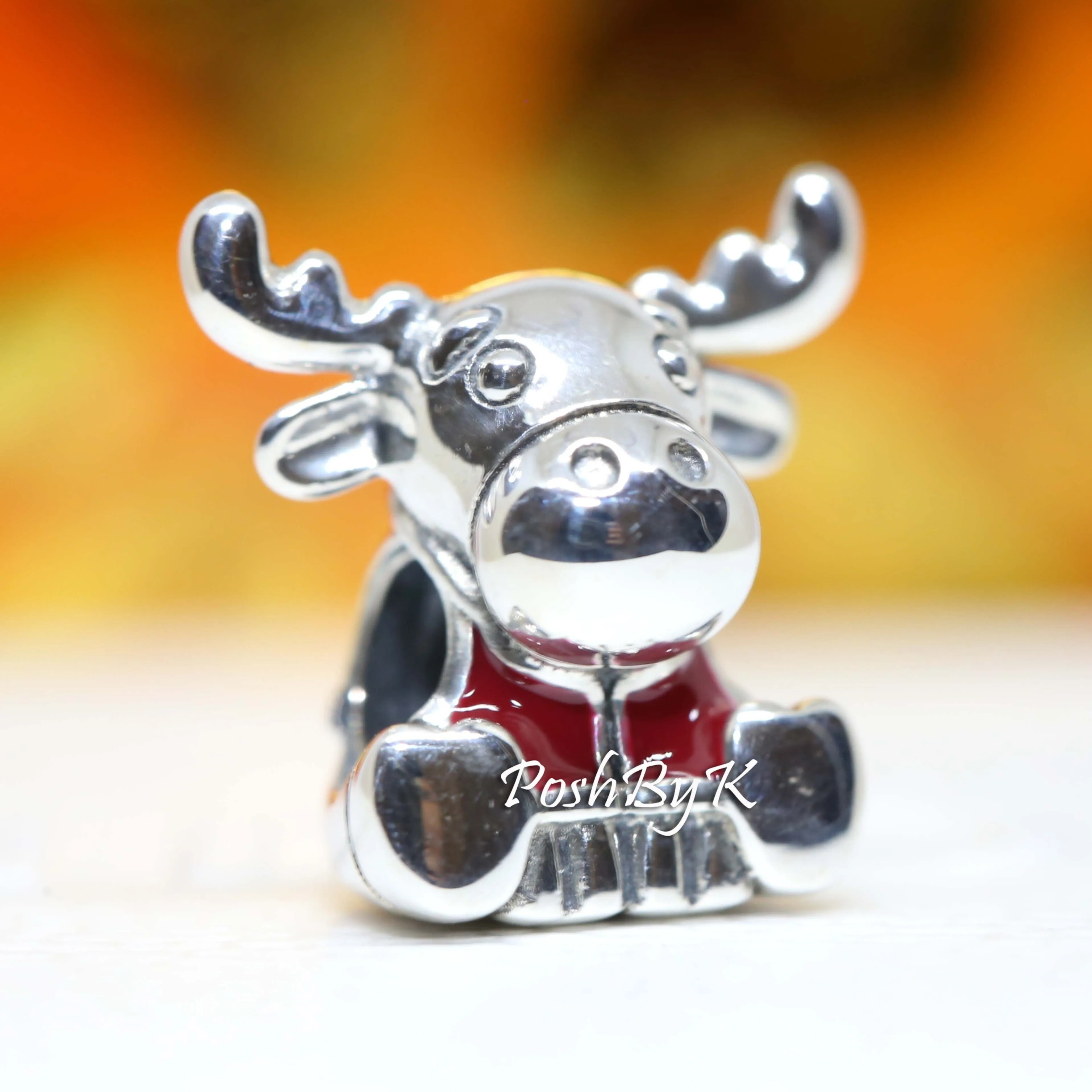 Canada Moose Maple Leaf Charm 798931C01