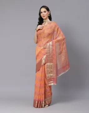 Chiffon Saree with Stone Work