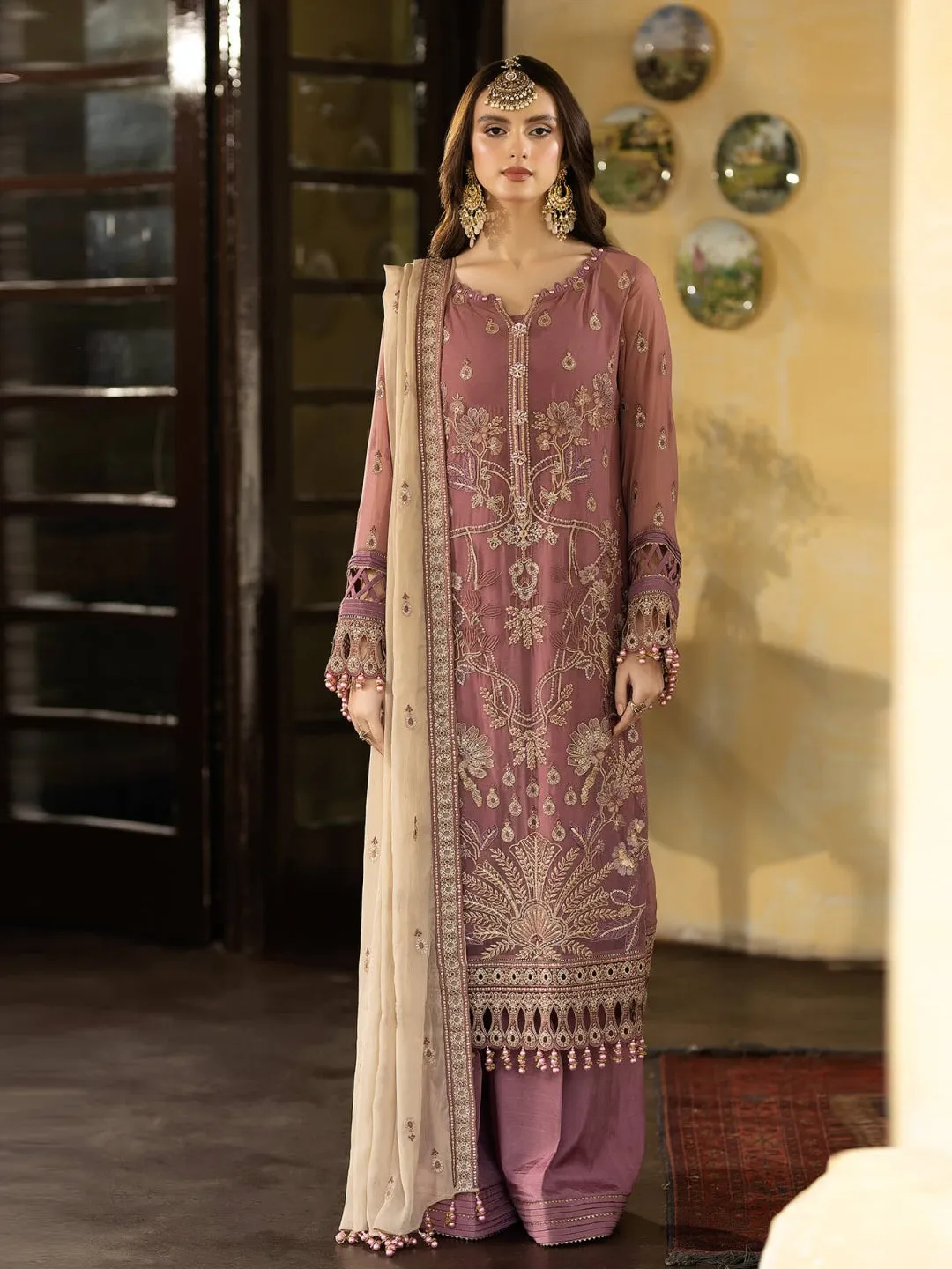 Deluxe Embroidered Chiffon