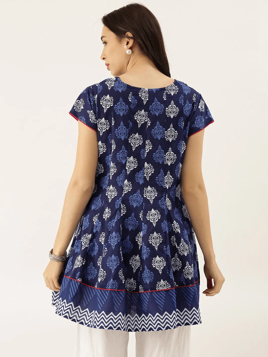 Divena Indigo Short Kurti