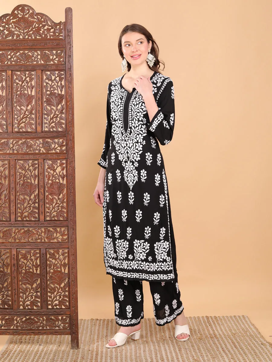 Dua Modal Premium Chikankari Kurti Set