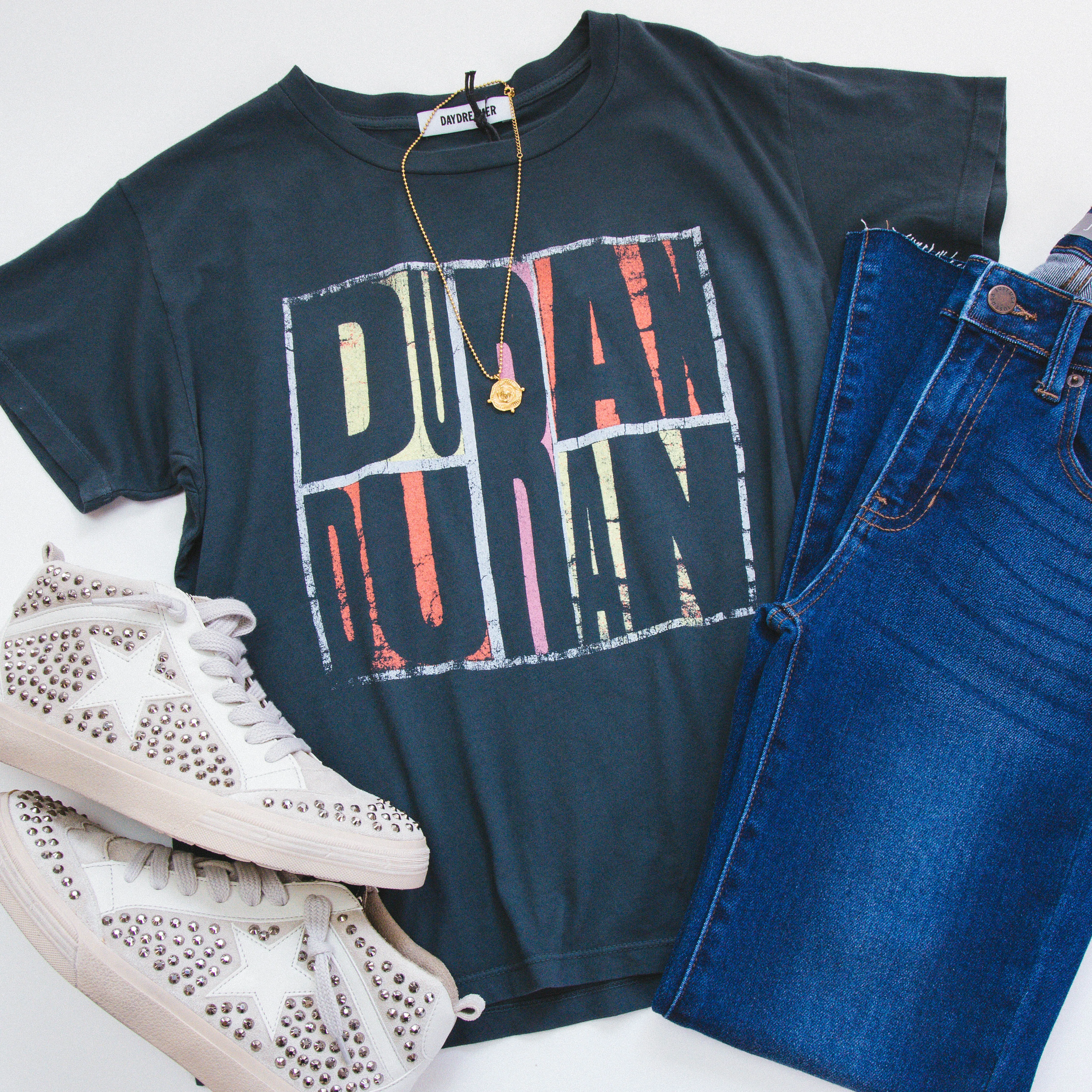 Duran Duran Graphic Tee, Vintage Black | DayDreamer