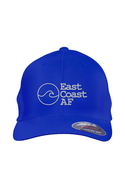 East Coast AF Logo FlexFit Cap (Gray)