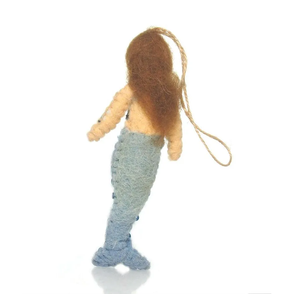 Fabric Mermaid Ornament