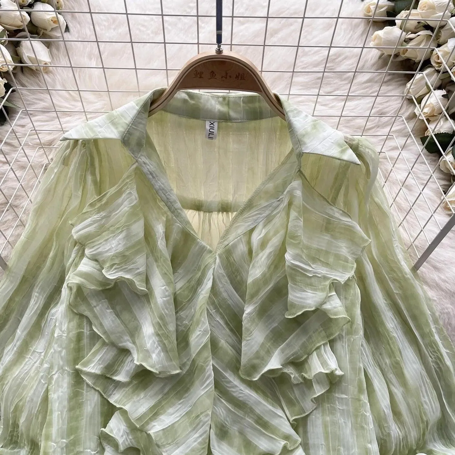 Freida Ruffled Blouse