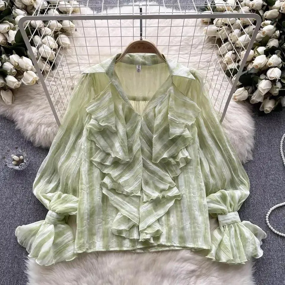 Freida Ruffled Blouse