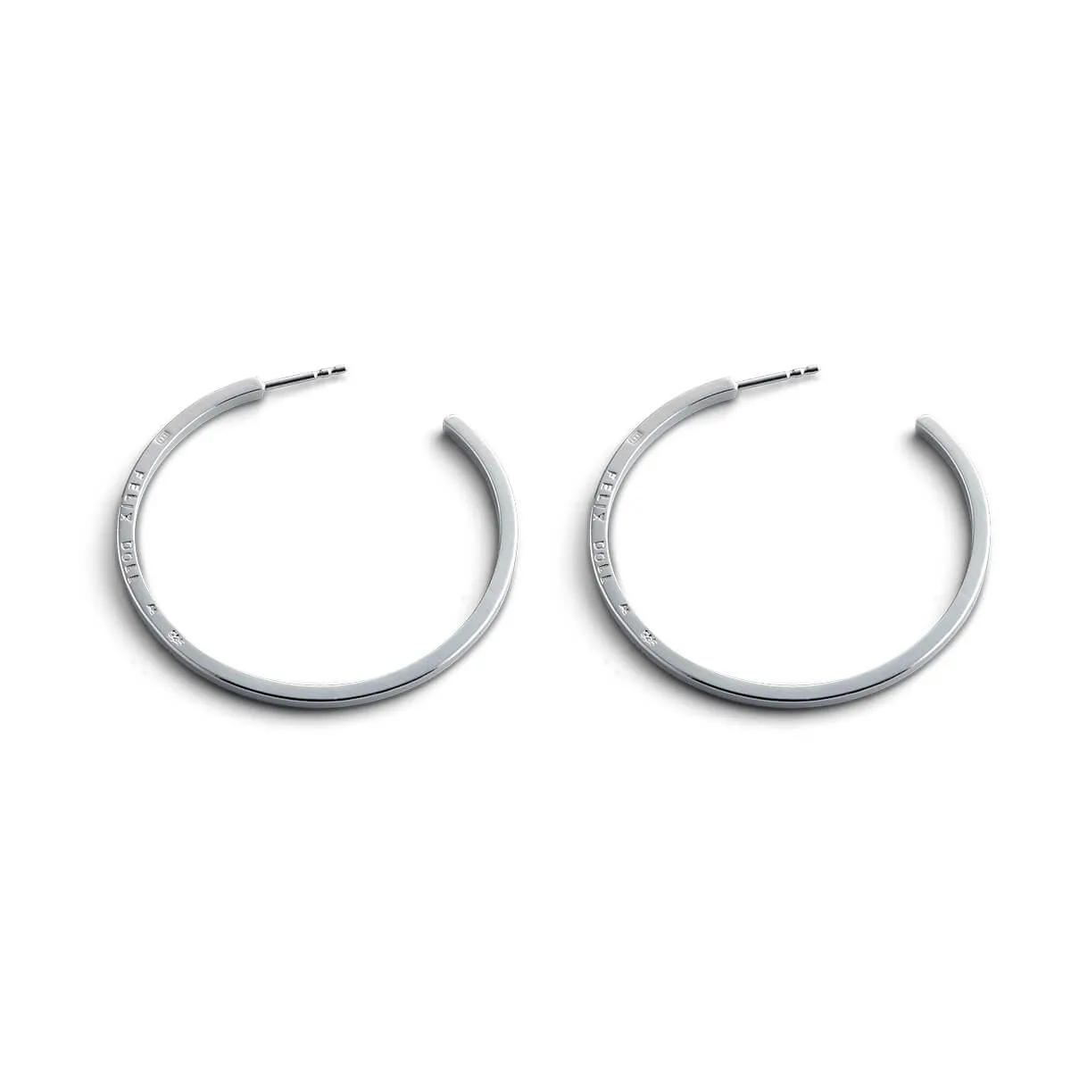 G 678 - 45 Circle Earrings