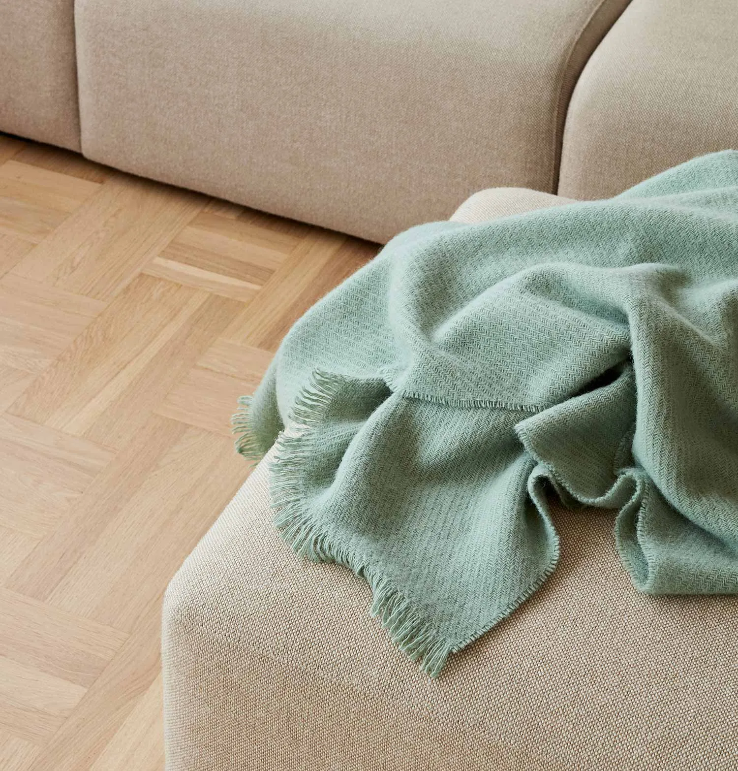 HAY Mono Blanket – Verdigris Green