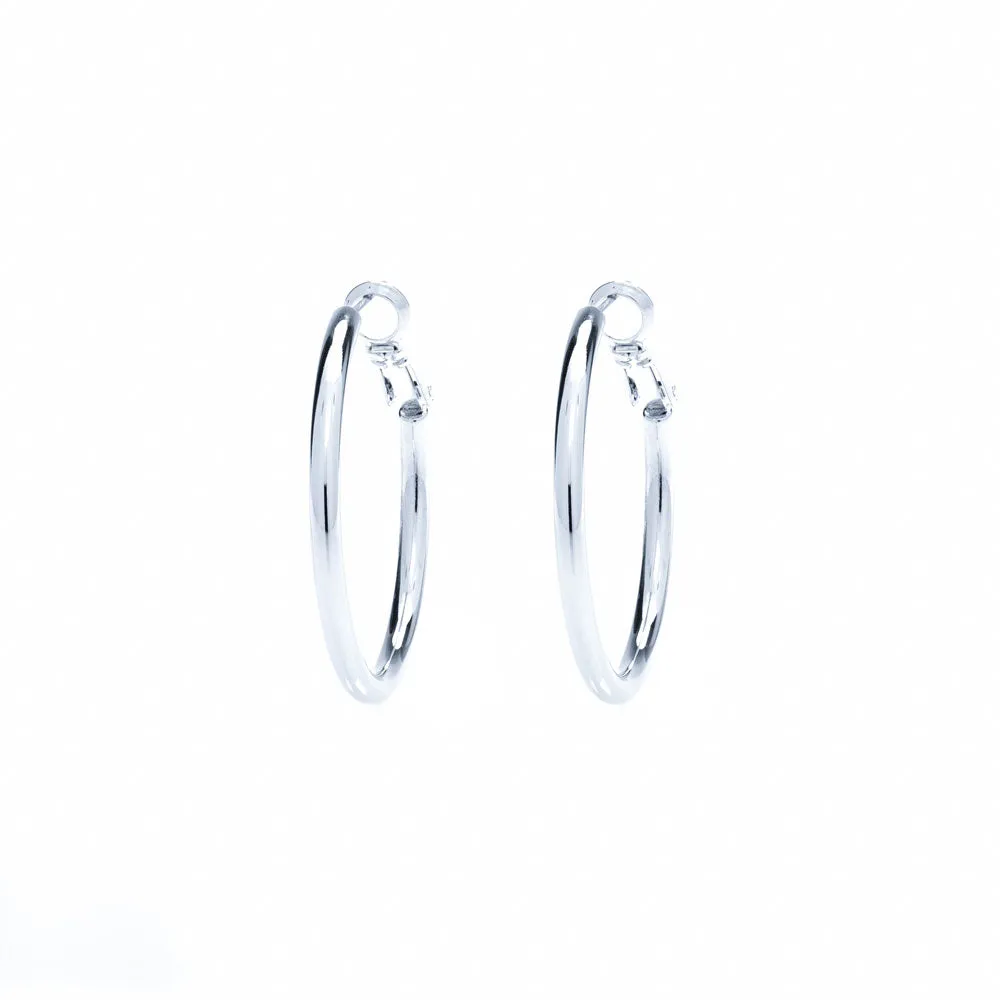 Hoop Earrings, Medium