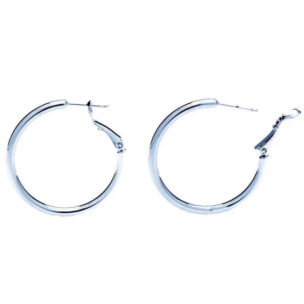 Hoop Earrings, Medium