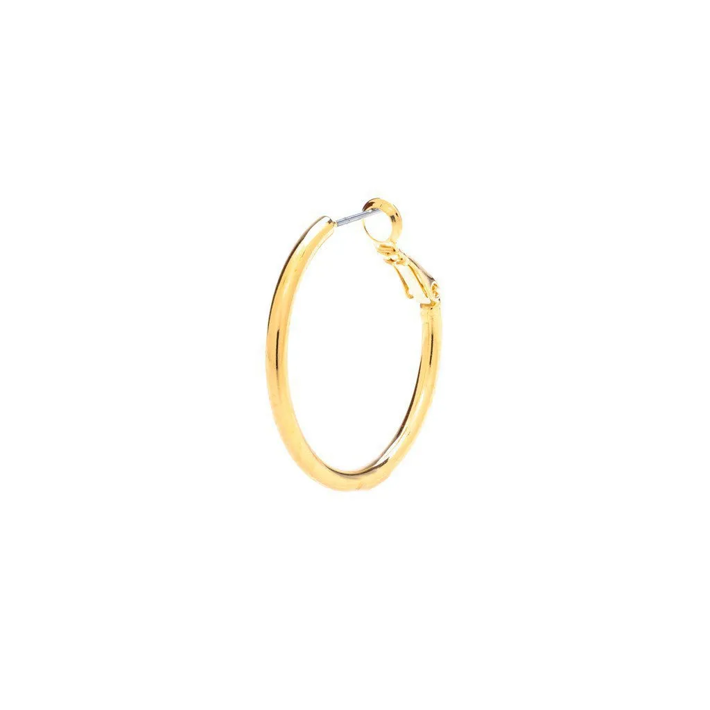 Hoop Earrings, Medium